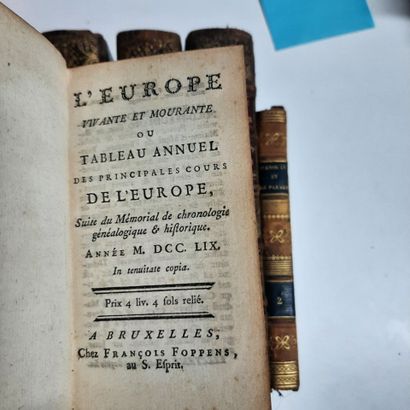 PUFENDORF. Introduction à l'histoire générale...