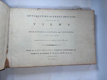 HEARNE. Antiquities of Great Britain. Views...