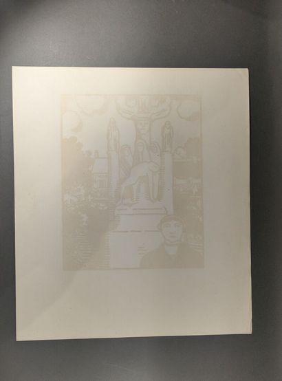 Jean-Émile LABOUREUR (1877-1943)
Le Calvaire...