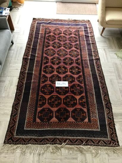 AFGHAN rug
Mid-twentieth century
156 x 294...