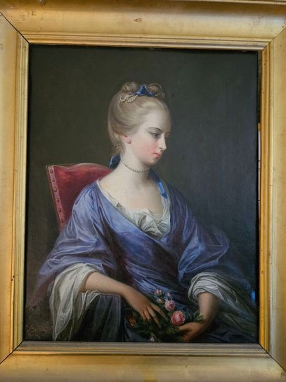 F. BARRET
Duchess of Devonshire
Oil on canvas...