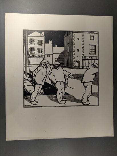 Jean-Émile LABOUREUR (1877-1943)
Drunken...