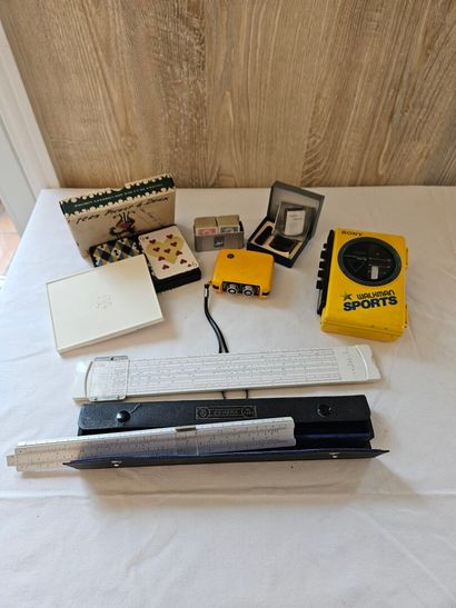 PICART LE DOUX
Card game
Various slide rules,...