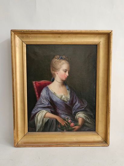 F. BARRET
Duchess of Devonshire
Oil on canvas...