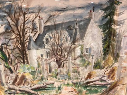 André DIGNIMONT (1891-1965)
Manor in the...