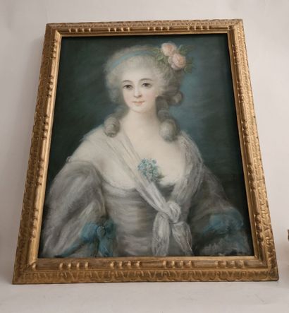 School circa 1900, in the 18th century style
Portrait...