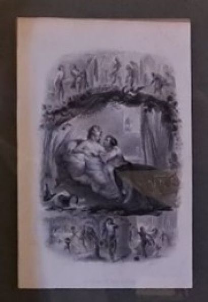 Lot of black prints
18th century
Framed (insolated)

LOT...