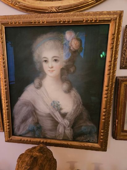 School circa 1900, in the 18th century style
Portrait...