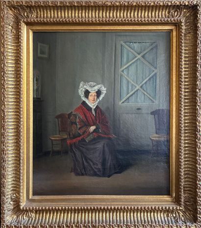 19th century French school
Portrait of a...
