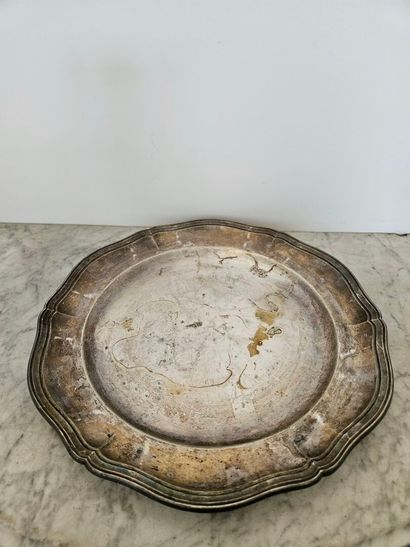 Silver plated dish
Diam. cm
