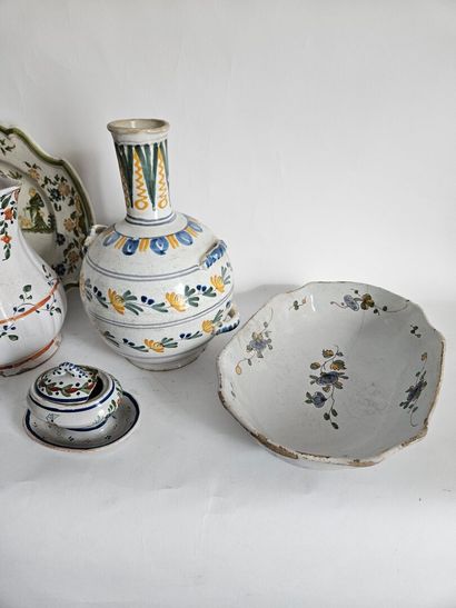 Eastern earthenware pitchers and jugs 
18th...