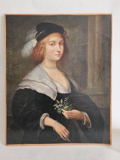 In the Renaissance style, 19th century Italian...