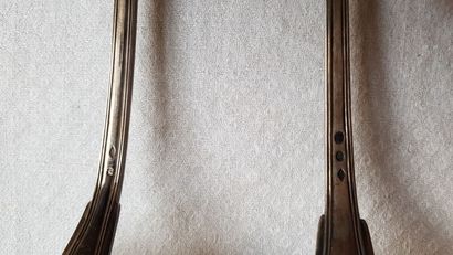 Set of two silver ladles
-Silver ladle 1er...