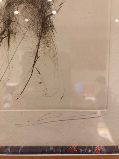 Nude study
Print signed lower right and numbered...