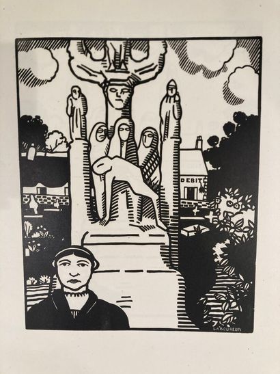 Jean-Émile LABOUREUR (1877-1943)
Le Calvaire...