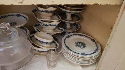 ENGLAND
Two parts of a fine earthenware dinner...