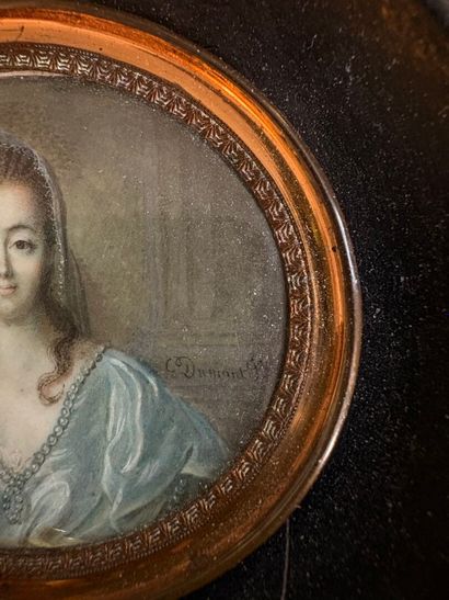 C. DUMONT
Vestal Marquise of Pompadour
Oval...