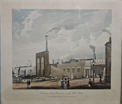 T. T. BURY, based on
The LIVERPOOL - MANCHESTER...