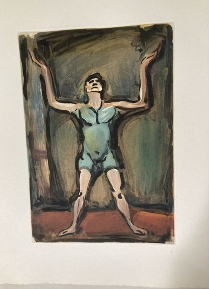 Georges ROUAULT (1871-1958)
Le Jongleur,...