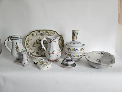 Eastern earthenware pitchers and jugs 
18th...