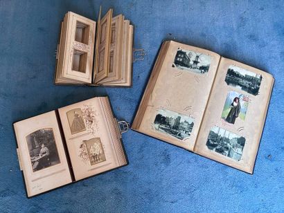 Three albums of postcards and photographs

LOT...