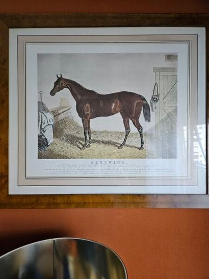 Lot including:
Two color prints: Le Jugement...