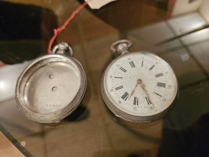 Silver pocket watch 

Also included:
Silver...