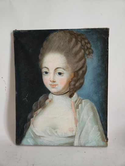 18th century French school
Portrait of a...
