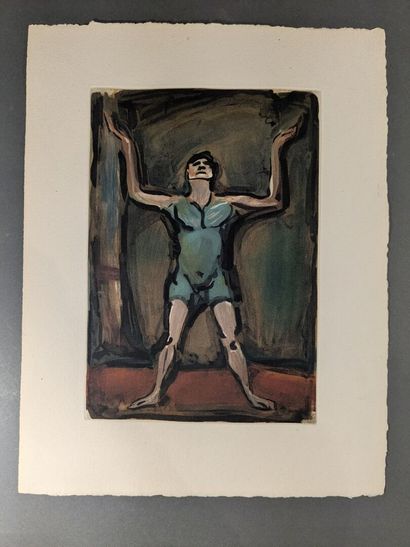 Georges ROUAULT (1871-1958)
Le Jongleur,...