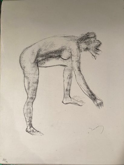 André DERAIN (1880-1954)
Nude Leaning Woman
Lithograph...