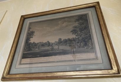 Lot of black prints
18th century
Framed (insolated)

LOT...