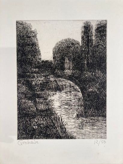 Marcel GROMAIRE (1892-1971)
The little river
Etching...