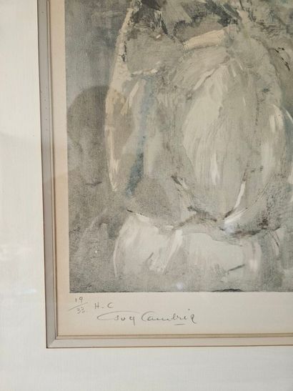 Sara CAMBRIA (1916-2007)
Two young girls...