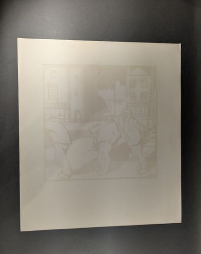 Jean-Émile LABOUREUR (1877-1943)
Drunken...