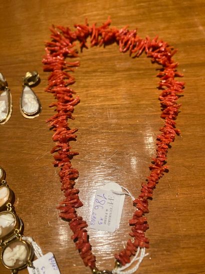 Set including a bracelet and earrings with...