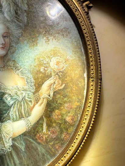 Léonie MORAU
Portrait of Queen Marie Antoinette...