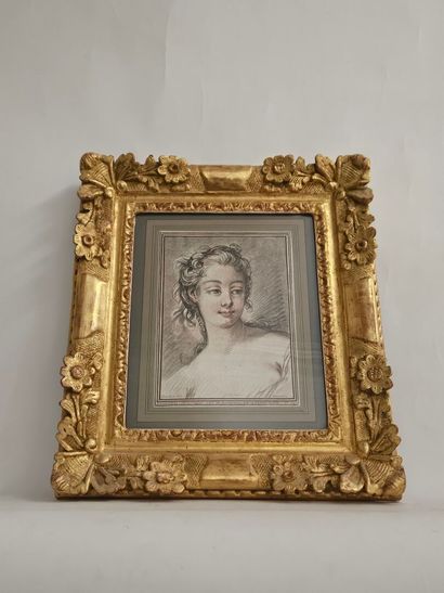 Boucher, after
Bust of a Woman reproduction...
