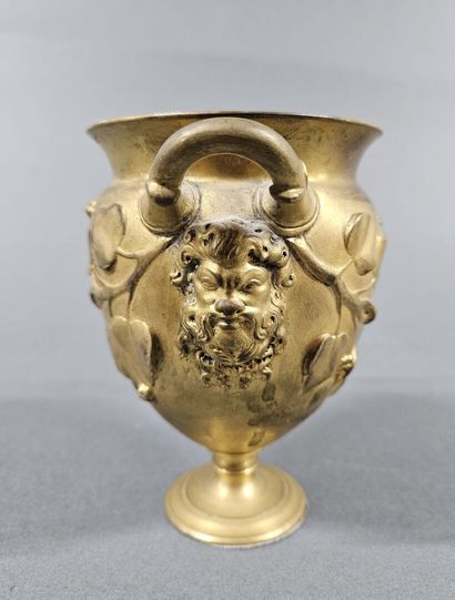 Ferdinand LEVILLAIN (1837-1905)
Small gilt-bronze...
