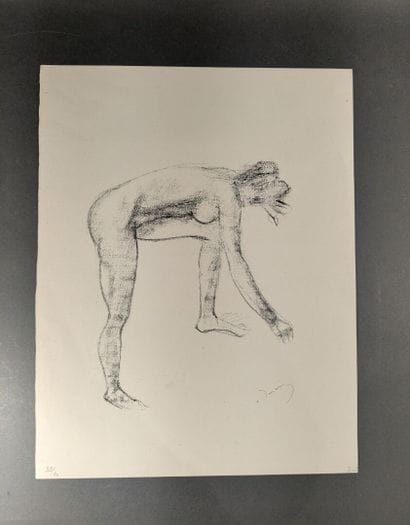 André DERAIN (1880-1954)
Nude Leaning Woman
Lithograph...