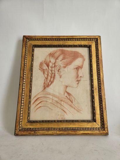 Charles MIGNOT
Portrait of a woman in profile...