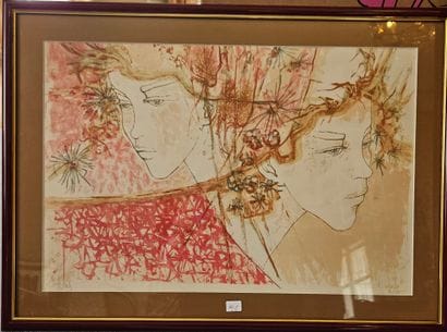 Modern school
Young boys
Two color lithographs...