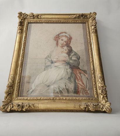 After Vigée Lebrun
Woman and Child
Charcoal...