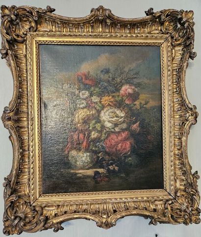 French school of the 19th century
Bouquet...