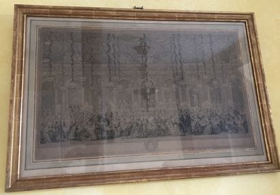 Lot of black prints
18th century
Framed (insolated)

LOT...