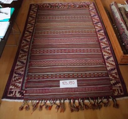 BERBER KILIM
North Africa, Mid-twentieth...