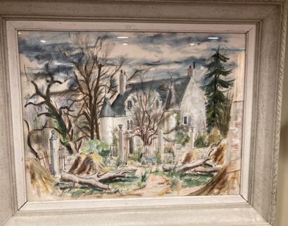 André DIGNIMONT (1891-1965)
Manor in the...