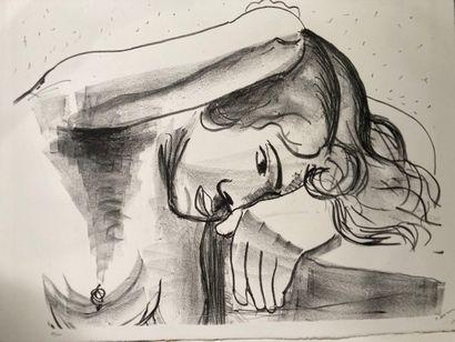 André DERAIN (1880-1954)
Nude woman, head...