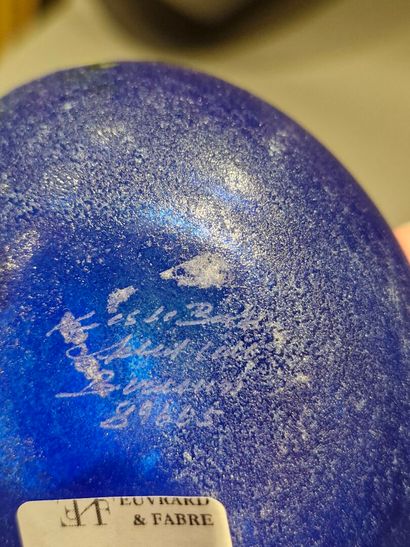 KOSTA BORDA
Blue glass paste soliflore
H....