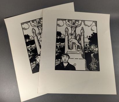 Jean-Émile LABOUREUR (1877-1943)
Le Calvaire...
