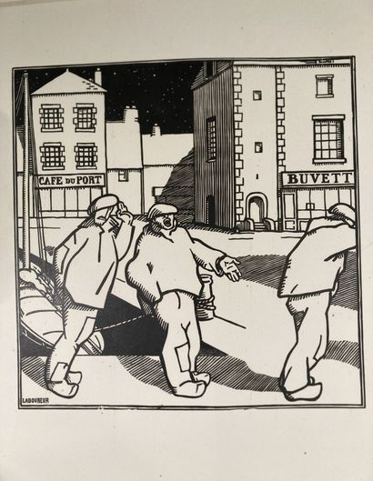 Jean-Émile LABOUREUR (1877-1943)
Le Calvaire...